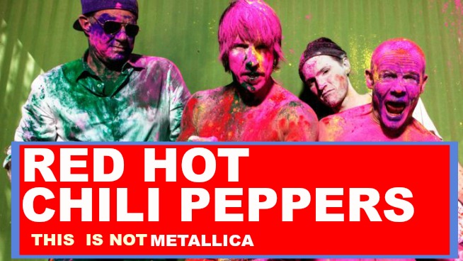 AWKWARD: Red Hot Chili Peppers mistaken for Metallica by airport customs