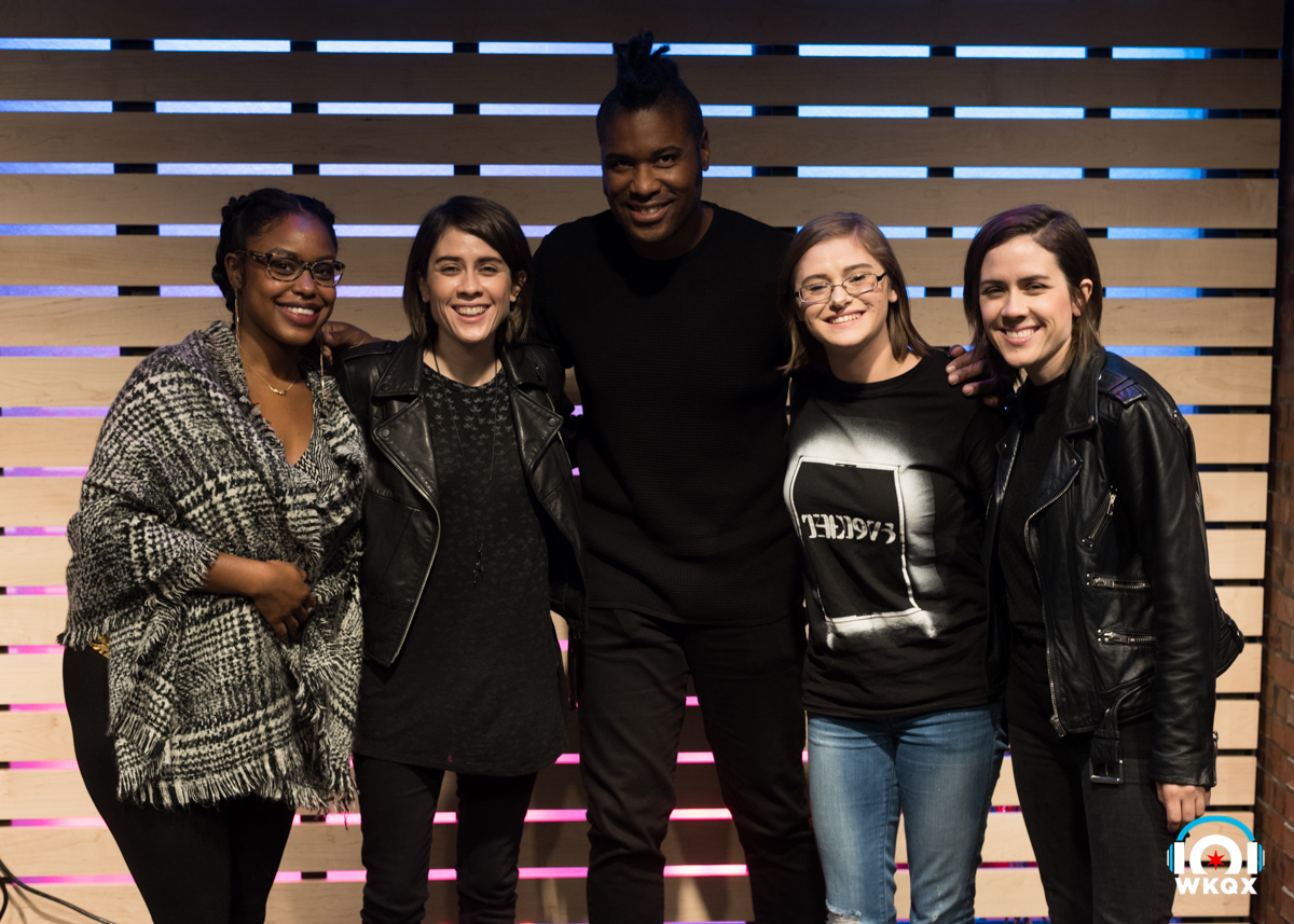 Tegan and Sara in the Sound Lounge